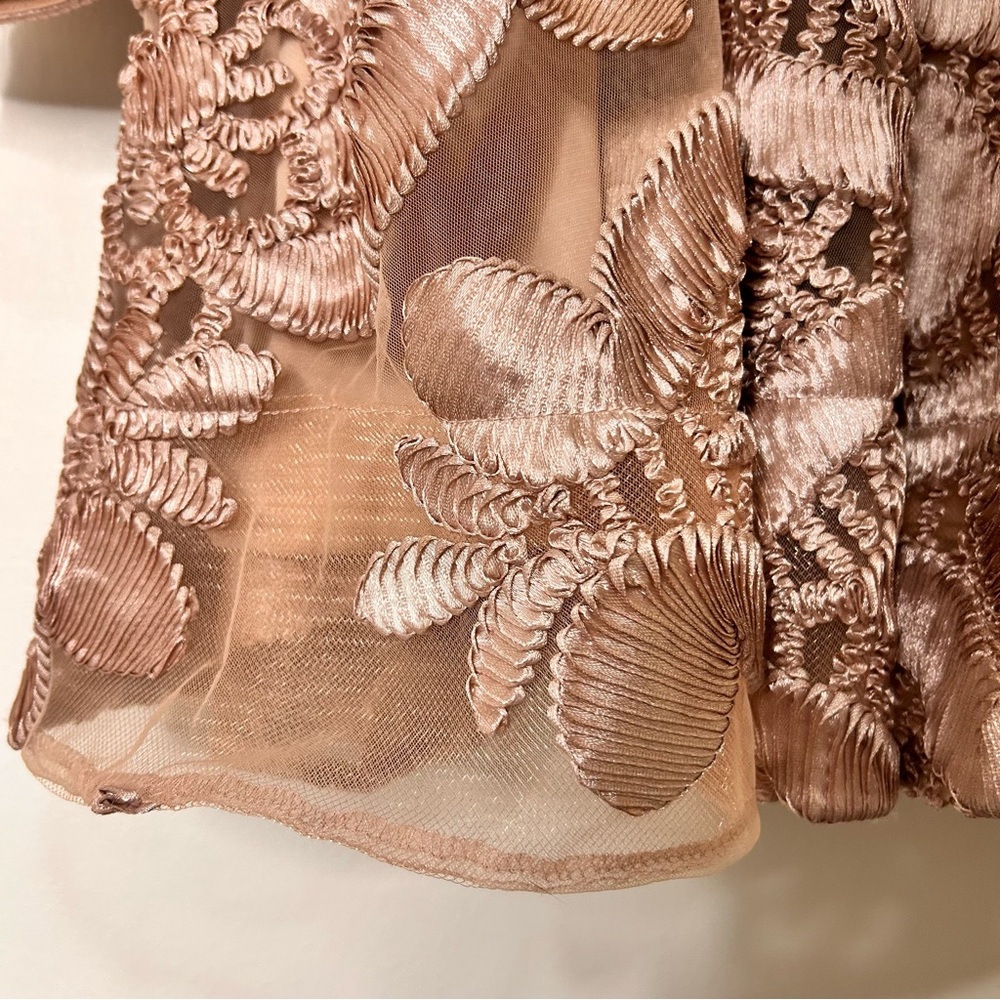 CQ by CQ Elegant Floral Embroidered Dress - Size Small - Picture 15 of 15